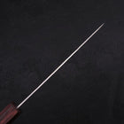Petty Silver Steel #3 Nashiji Purple Urushi Handle 150mm-[Musashi]-[Japanese-Kitchen-Knives]