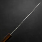 Petty Silver Steel #3 Nashiji Sumi Urushi Handle 150mm-[Musashi]-[Japanese-Kitchen-Knives]