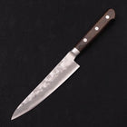Petty Silver Steel #3 Nashiji Western Handle 135mm-[Musashi]-[Japanese-Kitchen-Knives]