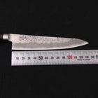Petty Silver Steel #3 Nashiji Western Handle 135mm-[Musashi]-[Japanese-Kitchen-Knives]