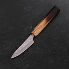 Petty Silver Steel #3 Nashiji Yaki Urushi Handle 85mm-[Musashi]-[Japanese-Kitchen-Knives]