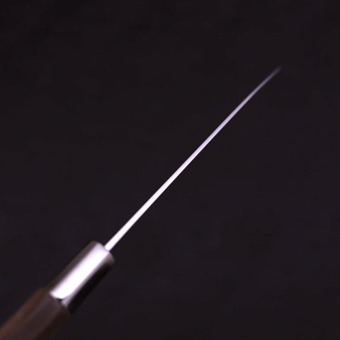 Petty Silver Steel #3 Walnut Karakusa Handle 135mm-[Musashi]-[Japanese-Kitchen-Knives]