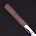 Petty Silver Steel #3 Walnut Karakusa Handle 135mm-[Musashi]-[Japanese-Kitchen-Knives]