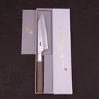 Petty Silver Steel #3 Walnut Karakusa Handle 135mm-[Musashi]-[Japanese-Kitchen-Knives]