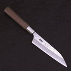 Petty Silver Steel #3 Walnut Karakusa Handle 135mm-[Musashi]-[Japanese-Kitchen-Knives]