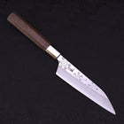Petty Silver Steel #3 Walnut Kazabana Handle 135mm-[Musashi]-[Japanese-Kitchen-Knives]