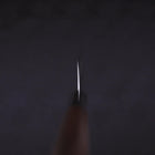Petty Silver Steel #3 Walnut Kemanmon Handle 135mm-[Musashi]-[Japanese-Kitchen-Knives]