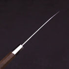 Petty Silver Steel #3 Walnut Kemanmon Handle 135mm-[Musashi]-[Japanese-Kitchen-Knives]