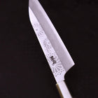 Petty Silver Steel #3 Walnut Kiku Handle 135mm-[Musashi]-[Japanese-Kitchen-Knives]