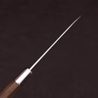Petty Silver Steel #3 Walnut Kiku Handle 135mm-[Musashi]-[Japanese-Kitchen-Knives]