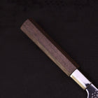 Petty Silver Steel #3 Walnut Kiku Handle 135mm-[Musashi]-[Japanese-Kitchen-Knives]