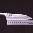 Petty Silver Steel #3 Walnut Kiku Handle 135mm-[Musashi]-[Japanese-Kitchen-Knives]