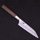 Petty Silver Steel #3 Walnut Kiku Handle 135mm-[Musashi]-[Japanese-Kitchen-Knives]