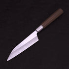 Petty Silver Steel #3 Walnut Sakura Handle 135mm-[Musashi]-[Japanese-Kitchen-Knives]