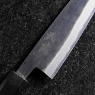 Petty Stainless Clad Blue Steel #2 Green Urushi Handle 150mm-[Musashi]-[Japanese-Kitchen-Knives]