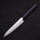 Petty Stainless Clad Blue Super Polished Dark Blue Handle 145mm-[Musashi]-[Japanese-Kitchen-Knives]