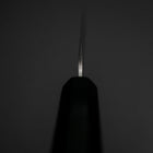 Petty Stainless Clad Blue Super Tsuchime Buffalo Ebony Handle 135mm-[Musashi]-[Japanese-Kitchen-Knives]