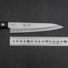 Petty VG-1 Polished Western Black Handle 145mm (Tsuba-nashi)-[Musashi]-[Japanese-Kitchen-Knives]
