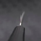 Petty VG-1 Polished Western Black Handle 150mm-[Musashi]-[Japanese-Kitchen-Knives]