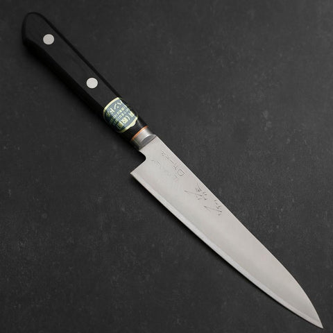 Petty VG-1 Polished Western Copper Inlay Handle 150mm-[Musashi]-[Japanese-Kitchen-Knives]