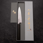 Petty VG-10 Damascus Ashwood Handle 130mm (5.1”)-[Musashi]-[Japanese-Kitchen-Knives]