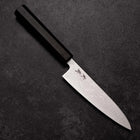 Petty VG-10 Damascus Ashwood Handle 130mm (5.1”)-[Musashi]-[Japanese-Kitchen-Knives]