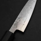 Petty VG-10 Damascus Ashwood Handle 95mm-[Musashi]-[Japanese-Kitchen-Knives]