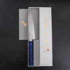 Petty VG-10 Damascus Blue Birch Handle 150mm-[Musashi]-[Japanese-Kitchen-Knives]