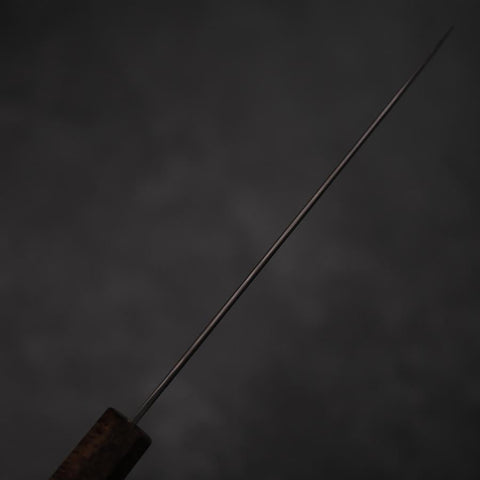 Petty VG-10 Damascus Brown Birch Handle 135mm (5.3”)-[Musashi]-[Japanese-Kitchen-Knives]