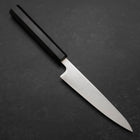 Petty VG-10 Damascus Buffalo Ebony Handle 140mm-[Musashi]-[Japanese-Kitchen-Knives]