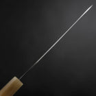 Petty VG-10 Damascus Buffalo Light Pink Maple Handle 150mm-[Musashi]-[Japanese-Kitchen-Knives]