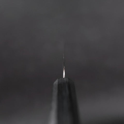 Petty VG-10 Damascus Dark Blue Urushi Handle 140mm-[Musashi]-[Japanese-Kitchen-Knives]