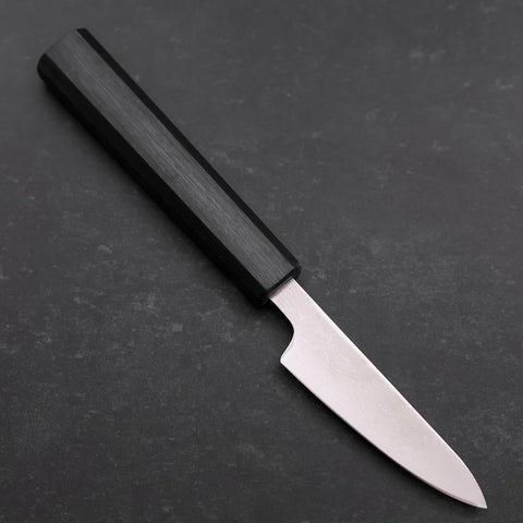 Petty VG-10 Damascus Dark Blue Urushi Handle 85mm-[Musashi]-[Japanese-Kitchen-Knives]