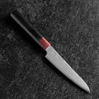 Petty VG-10 Damascus Shitan Ebony Handle 130mm (5.1”)-[Musashi]-[Japanese-Kitchen-Knives]