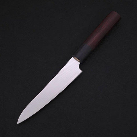 Petty VG-10 Damascus Shitan Handle 130mm (5.1”)-[Musashi]-[Japanese-Kitchen-Knives]