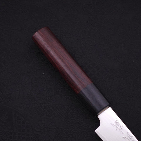 Petty VG-10 Damascus Shitan Handle 130mm (5.1”)-[Musashi]-[Japanese-Kitchen-Knives]