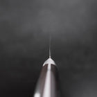 Petty VG-10 Damascus Western Black Round Handle 135mm (5.3”)-[Musashi]-[Japanese-Kitchen-Knives]