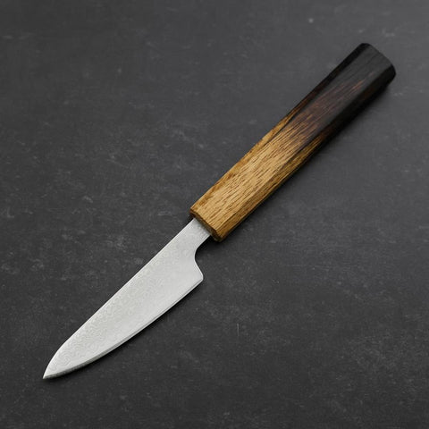 Petty VG-10 Damascus Yaki Urushi Handle 85mm-[Musashi]-[Japanese-Kitchen-Knives]