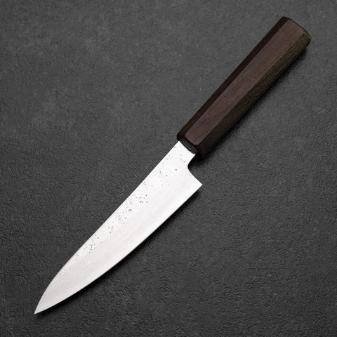 Petty VG-10 Nashiji Wenge Handle 135mm (5.3”)-[Musashi]-[Japanese-Kitchen-Knives]