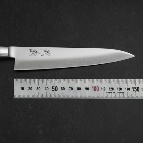 Petty VG-10 Polished Black Western Handle 150mm-[Musashi]-[Japanese-Kitchen-Knives]