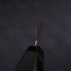 Petty VG-10 Polished Double Buffalo Ebony Handle 150mm-[Musashi]-[Japanese-Kitchen-Knives]