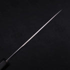 Petty VG-10 Polished Double Buffalo Ebony Handle 150mm-[Musashi]-[Japanese-Kitchen-Knives]