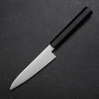 Petty VG-10 Polished Ebony Handle 115mm (4.5”)-[Musashi]-[Japanese-Kitchen-Knives]