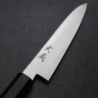 Petty VG-10 Polished Ebony Handle 115mm (4.5”)-[Musashi]-[Japanese-Kitchen-Knives]