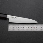 Petty VG-10 Polished Ebony Handle 115mm (4.5”)-[Musashi]-[Japanese-Kitchen-Knives]