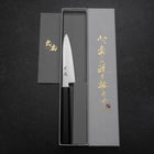 Petty VG-10 Polished Ebony Handle 115mm (4.5”)-[Musashi]-[Japanese-Kitchen-Knives]