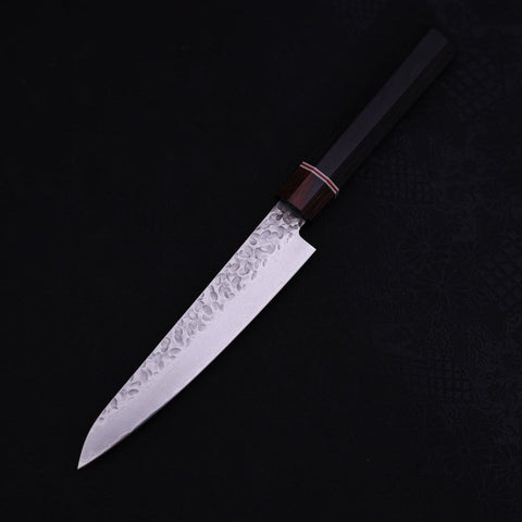 Petty VG-10 Tsuchime Damascus Cherry Handle 150mm-[Musashi]-[Japanese-Kitchen-Knives]