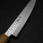 Petty VG-10 Tsuchime Damascus Yaki-Urushi Handle 150mm-[Musashi]-[Japanese-Kitchen-Knives]