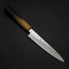 Petty VG-10 Tsuchime Damascus Yaki-Urushi Handle 150mm-[Musashi]-[Japanese-Kitchen-Knives]