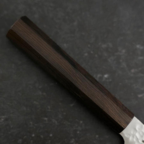 Petty VG-10 Tsuchime Ebony Handle 120mm-[Musashi]-[Japanese-Kitchen-Knives]